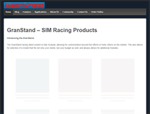 Tablet Screenshot of granstand.com